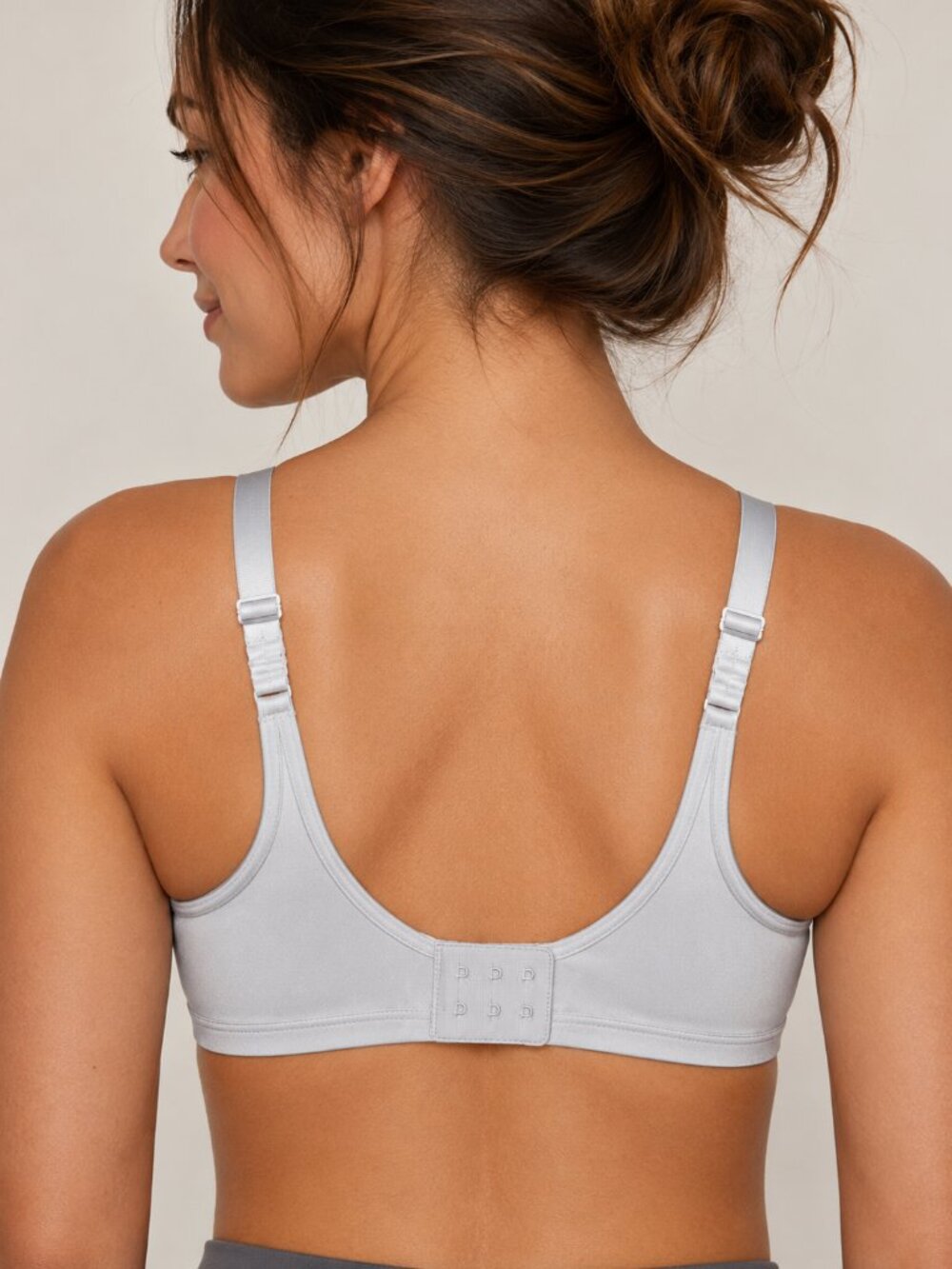 NWT Auden The Icon Lightly Lined Full Coverage Underwire Bra 34B Lt Gray - Picture 3 of 6